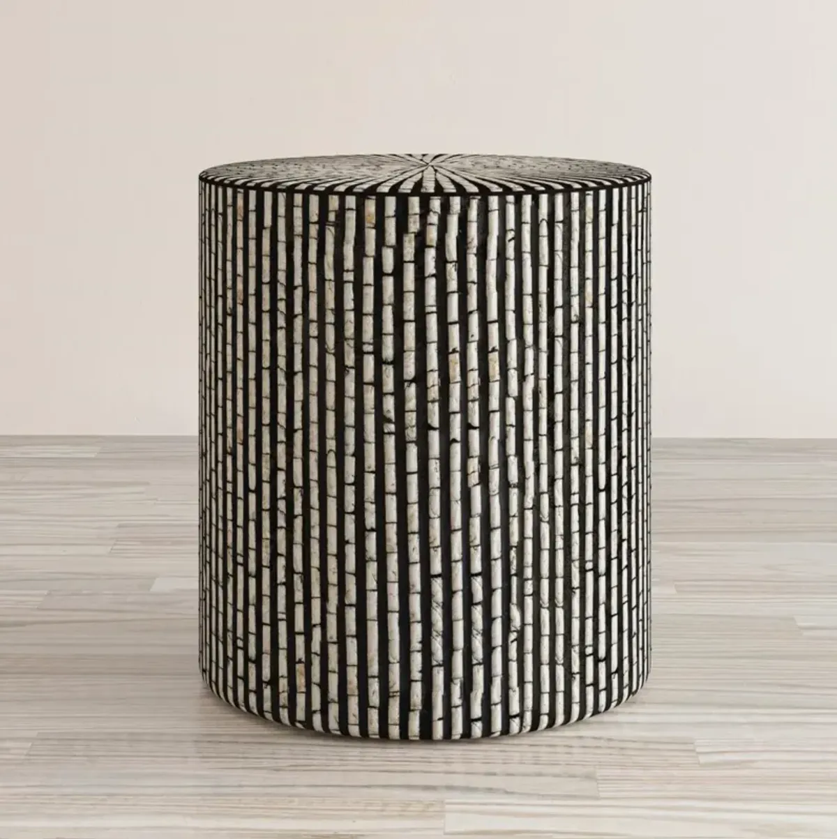 Jofran Capri Large Accent Table Black Multi