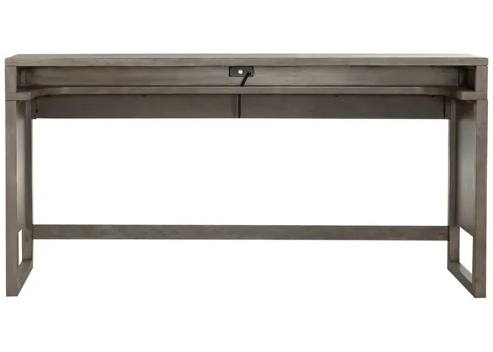 Liberty Furniture Bartlett Field Dusty Taupe Console Bar Table