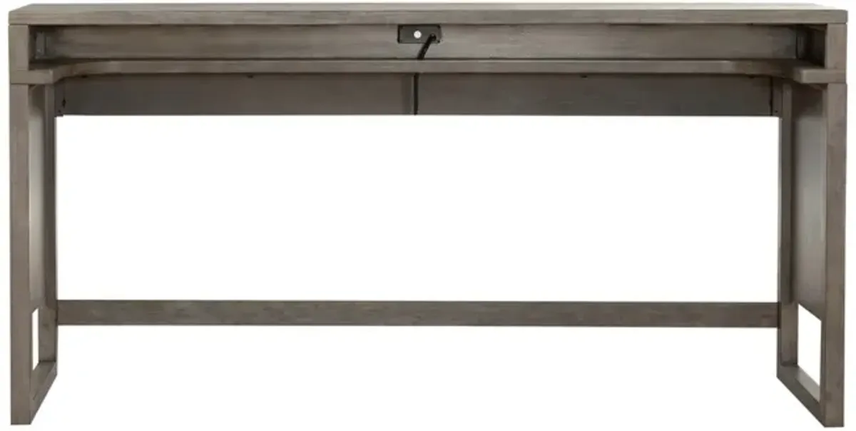 Liberty Furniture Bartlett Field Dusty Taupe Console Bar Table