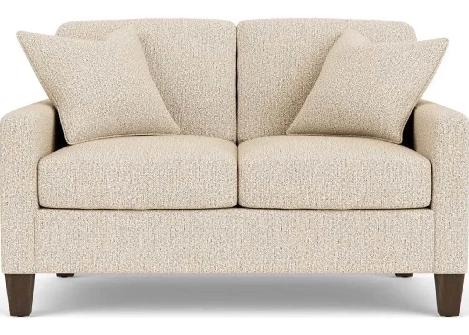 Flexsteel South Haven White Moondust Loveseat