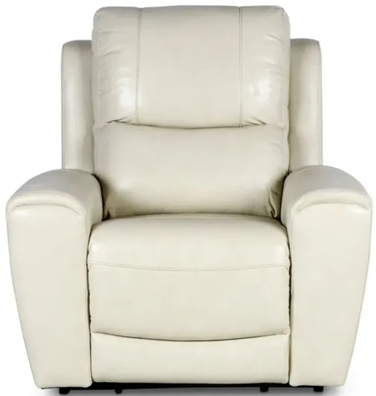 Steve Silver Laurel Ivory Leather Power Recliner