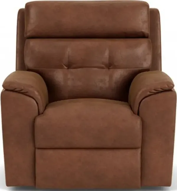 Flexsteel Mason Chestnut Manual Recliner