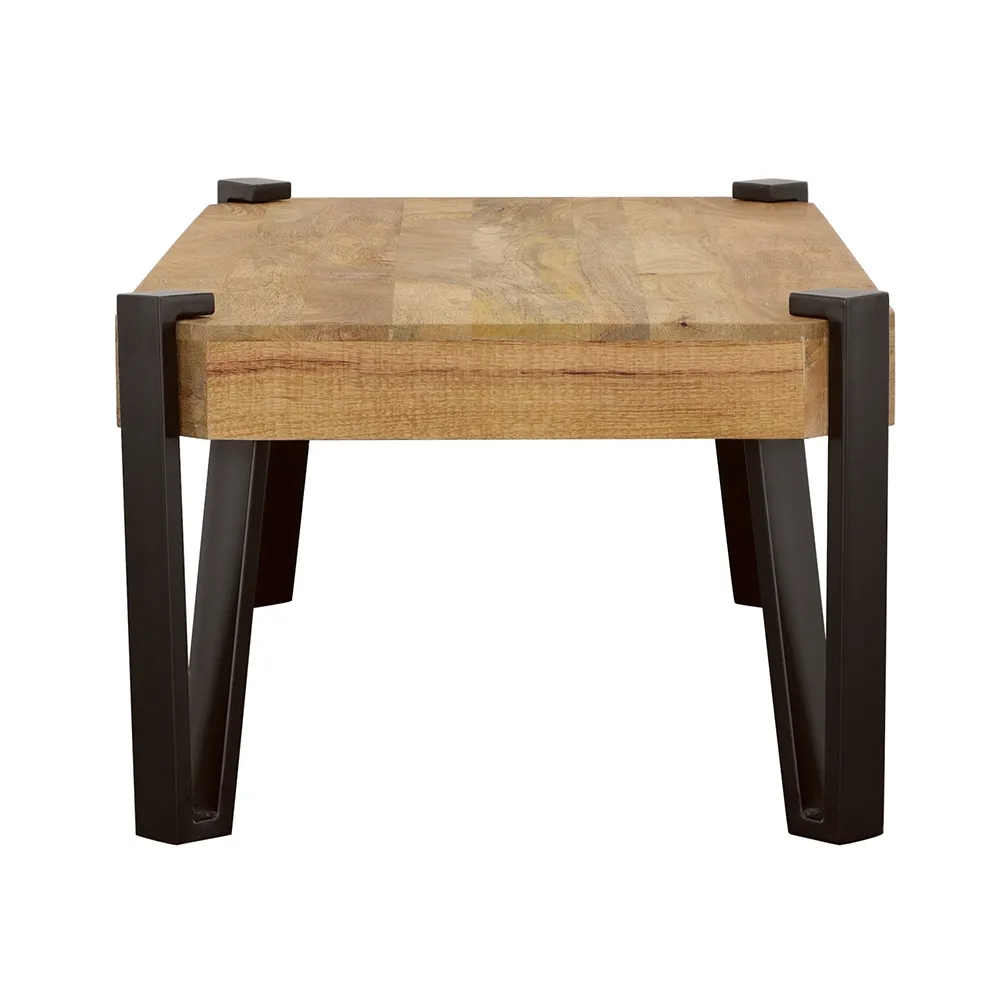 COFFEE TABLE NATURAL/MATTE BLACK NATURAL