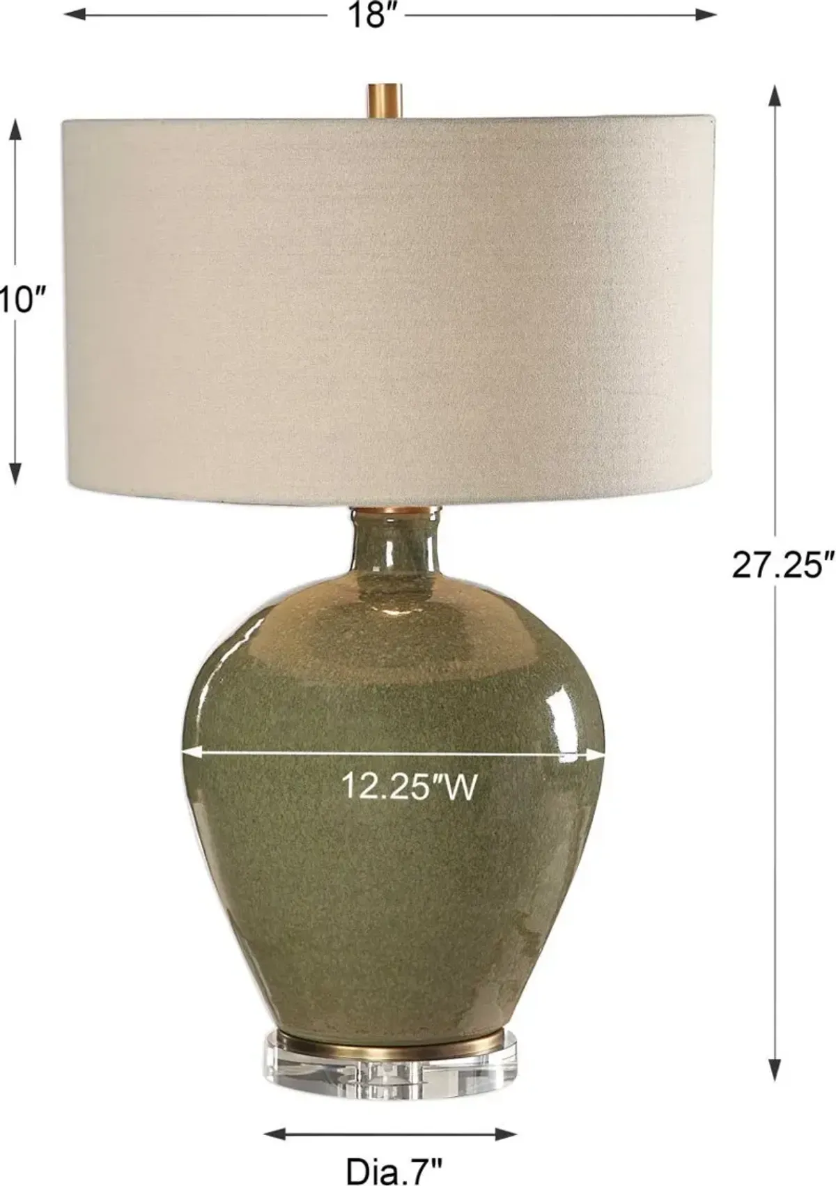 Uttermost Elva Table Lamp