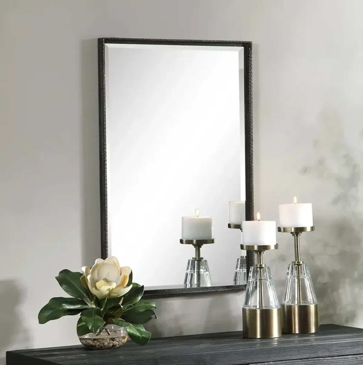 Uttermost Callan Iron Vanity Mirror