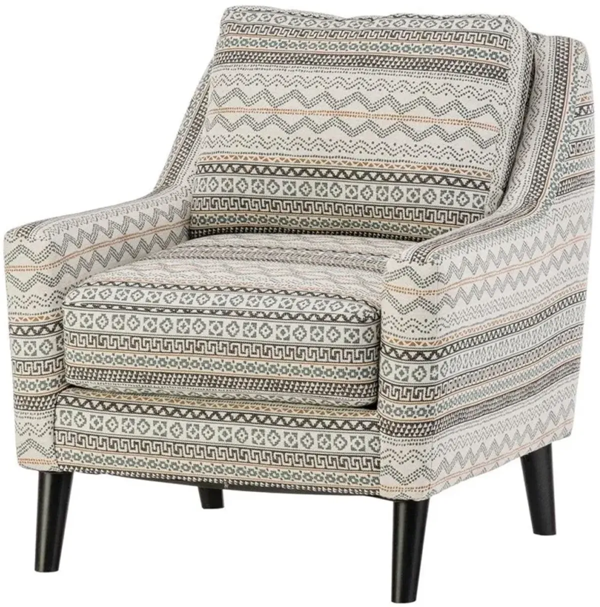 Fusion Handwoven Slate Riverdale Quarry Accent Chair