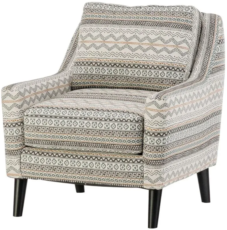 HANDWOVEN SLATE RIVERDALE QUARRY ACCENT CHAIR