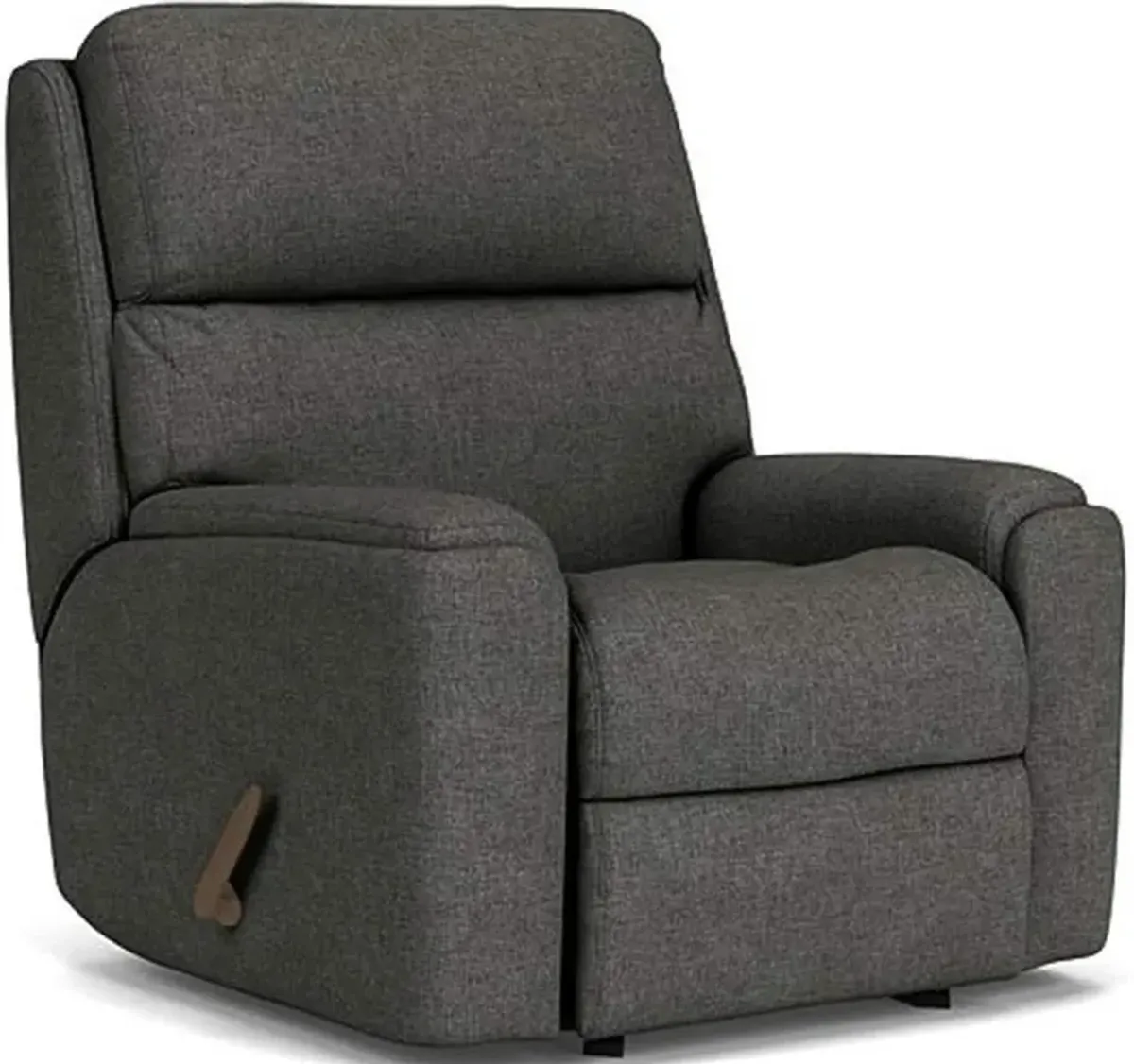 Flexsteel Rio Gray Ash Manual Recliner