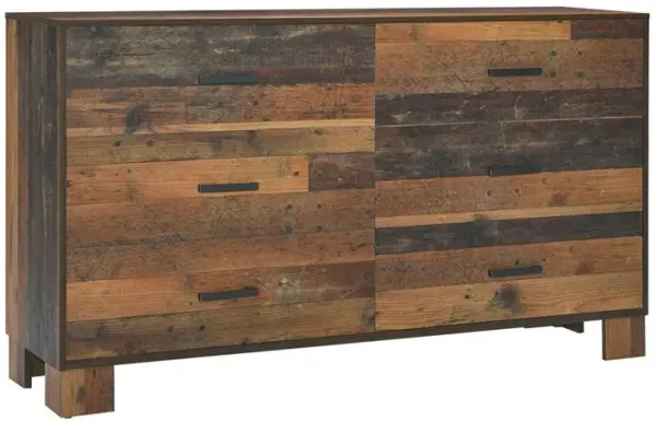 SIDNEY DRESSER RUSTIC PINE