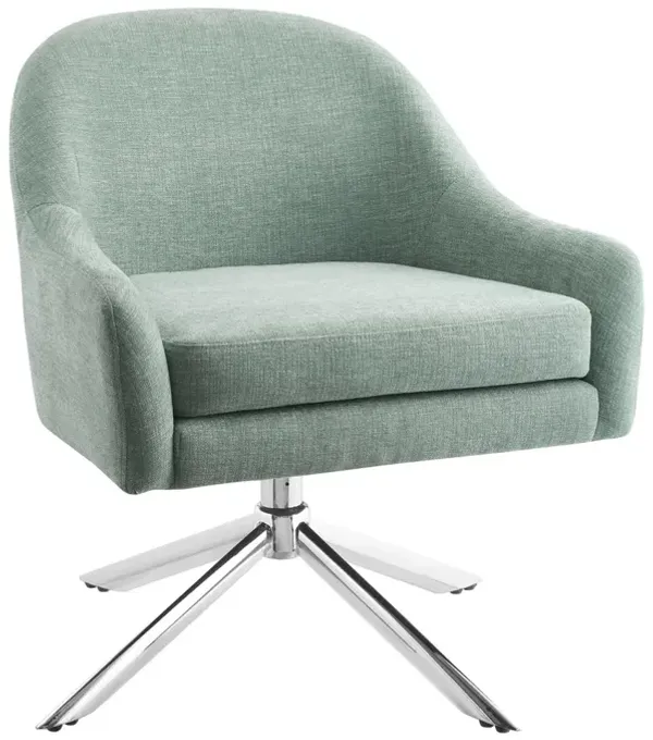 Linon Lachlan Capri Swivel Accent Chair