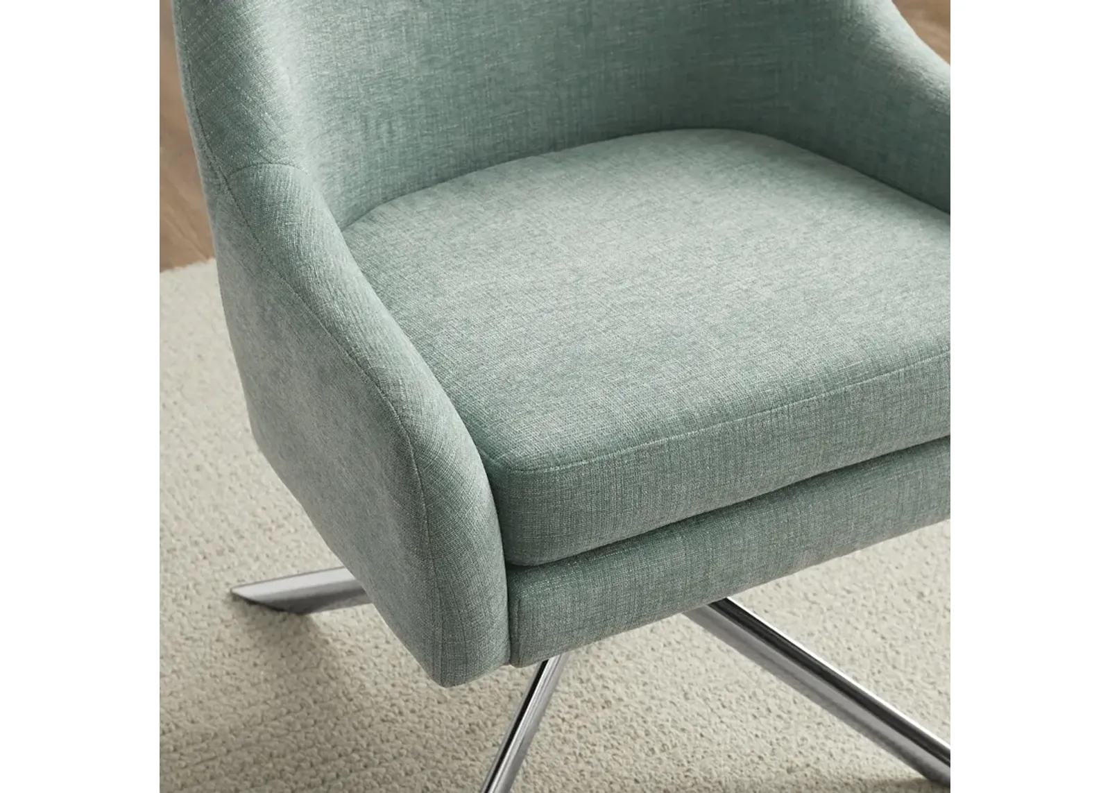 Lachlan Capri Swivel Accent Chair