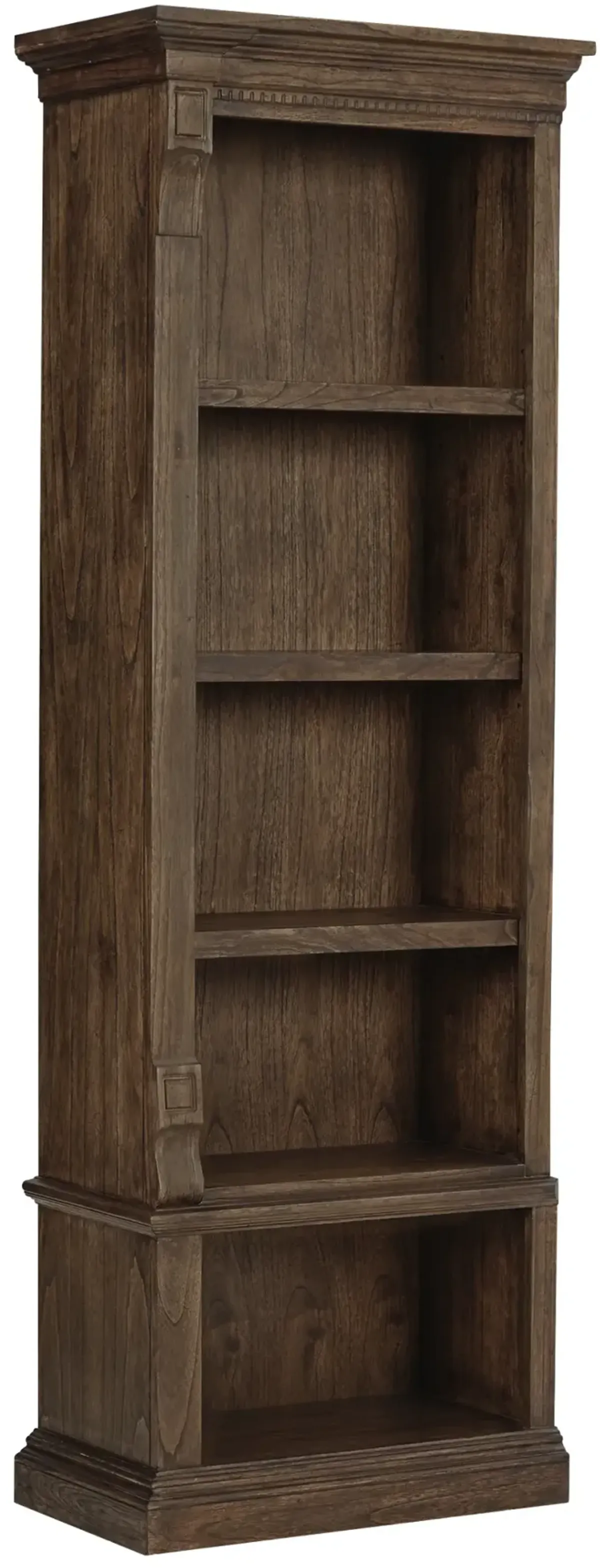 Hekman Executive Left Bookcase Java Wellington