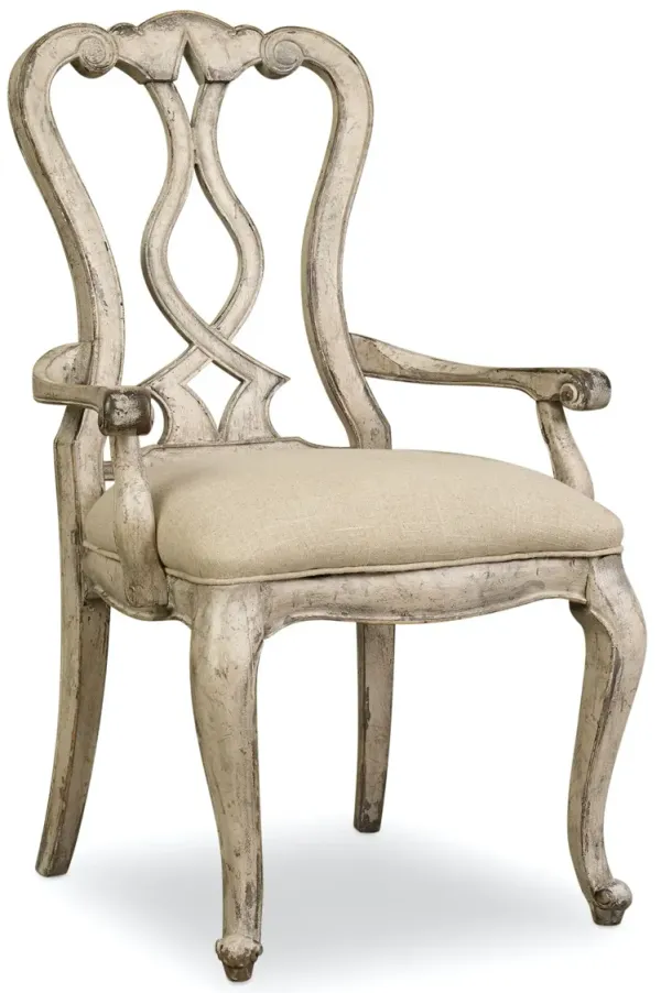 Hooker Furniture Chatelet Splatback Paris Vintage Armchair