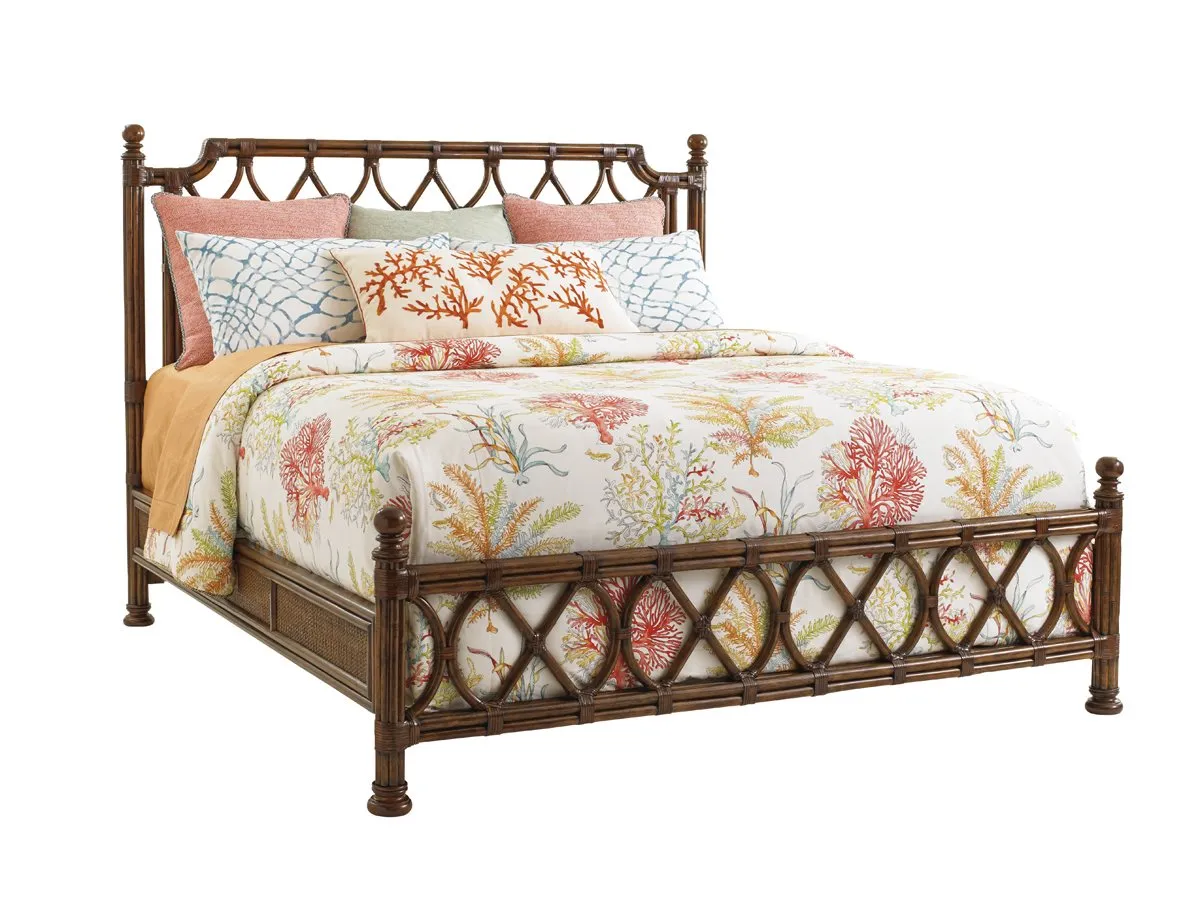 ISLAND BREEZE RATTAN HEADBOARD ONLY KING