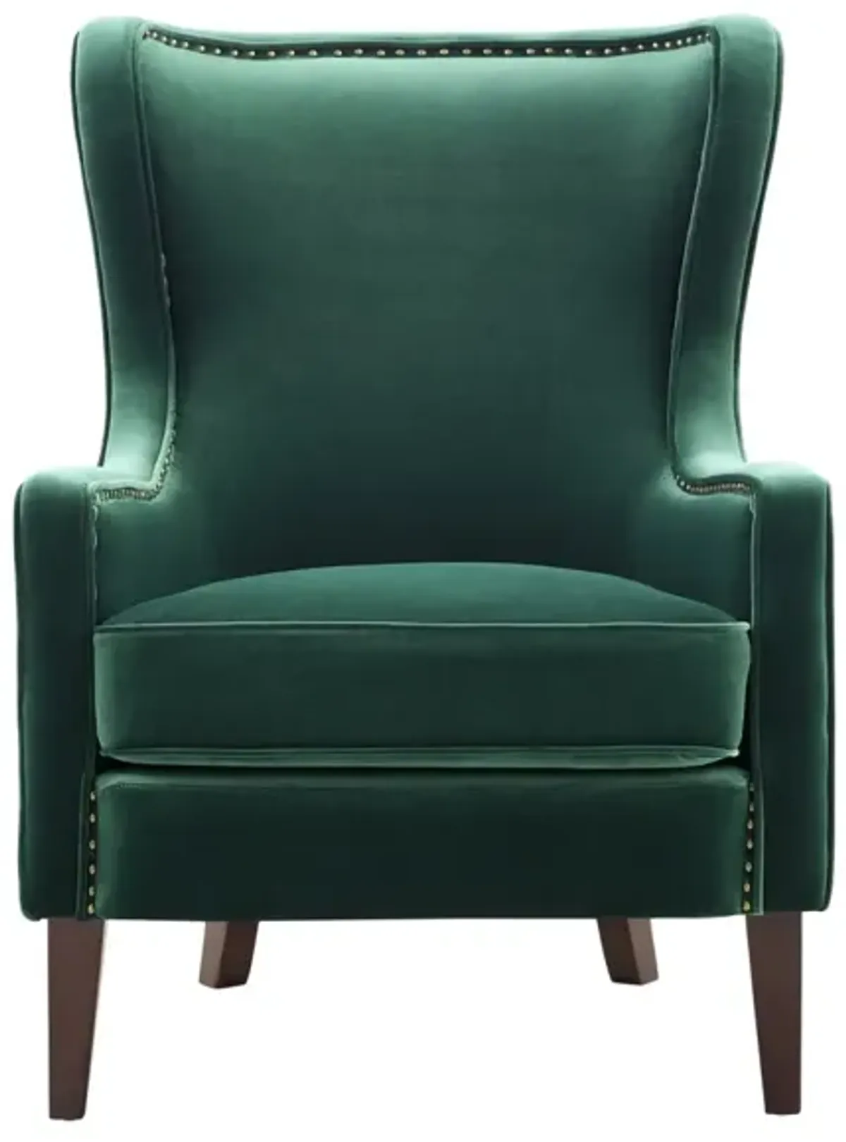 Rosco Emerald Green Accent Barrel Chair