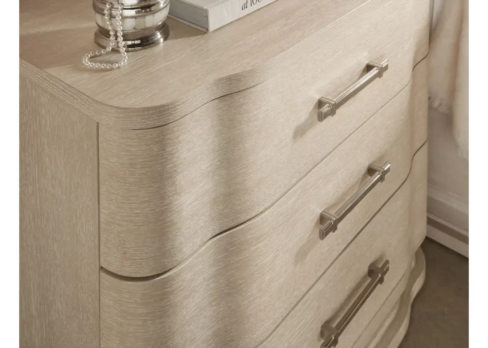 Hooker Furniture Nouveau Chic Sandstone 3-Drawer Nightstand