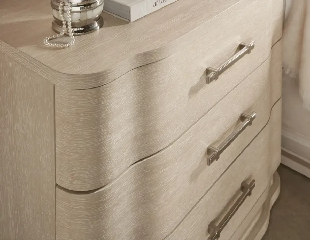 Hooker Furniture Nouveau Chic Sandstone 3-Drawer Nightstand