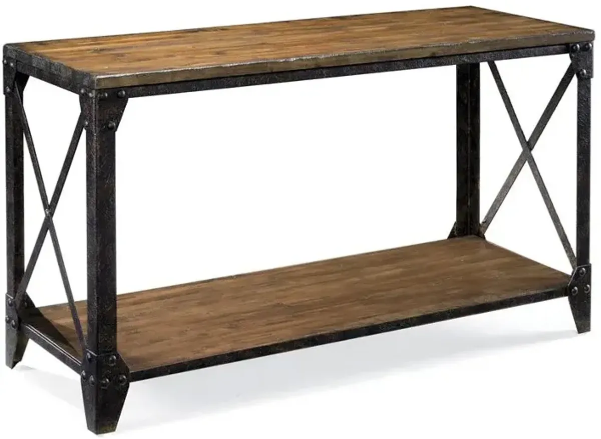 Magnussen Wood Rectangular Sofa Table Pinebrook