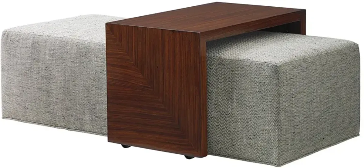 Lexington Upholstery by Lexington Broadway Cocktail Ottoman with Slide