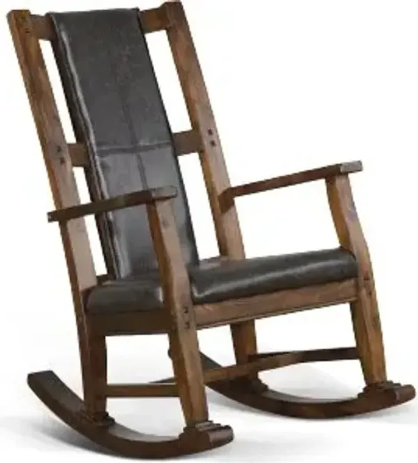 Sunny Designs Savannah Antique Charcoal Rocker