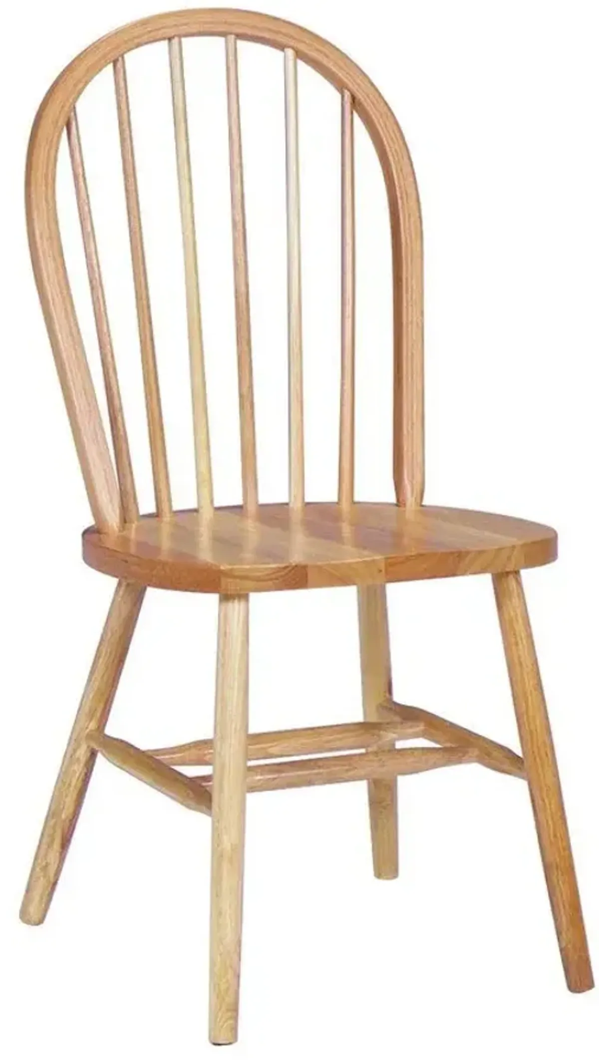 John Thomas Dining Essentials Windsor Wood Dining Chair in Natural