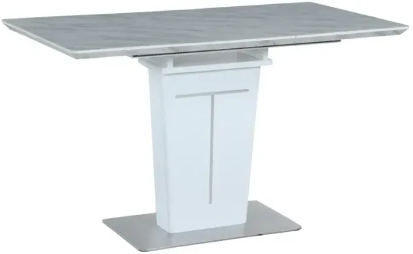 Chintaly Gwen Contemporary Extendable Melamine Counter-Height Table