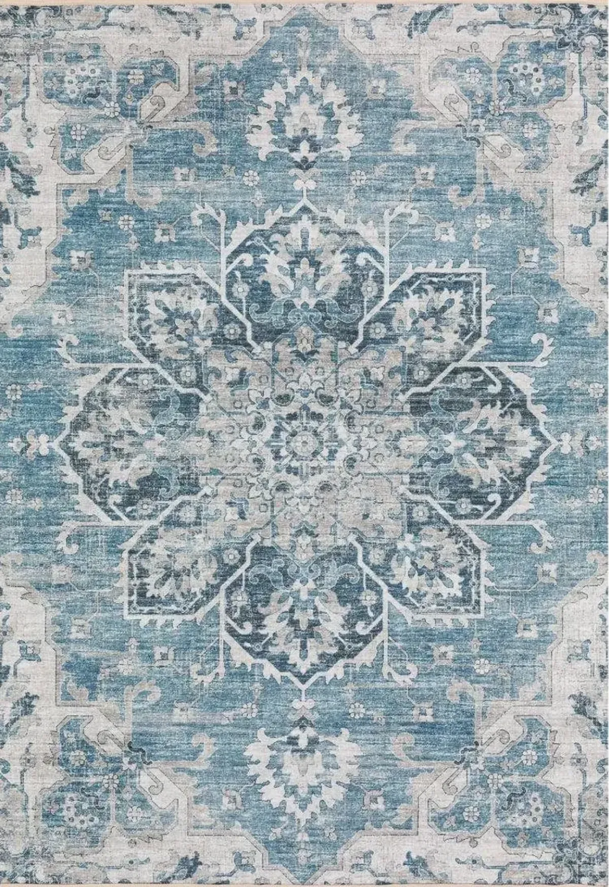 Dalyn Marbella Denim 5'X8' Area Rug