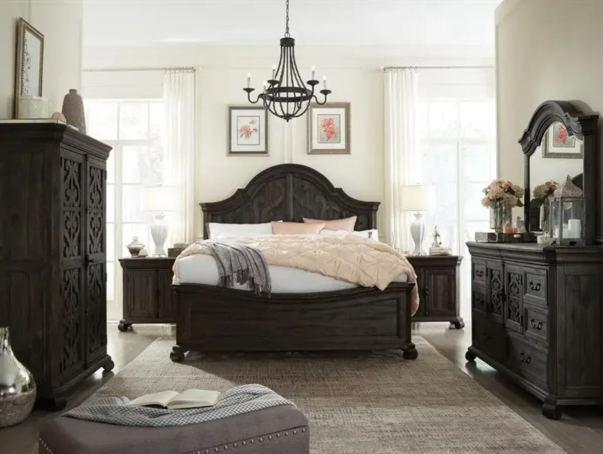 Magnussen Wood Panel Bellamy Queen Headboard