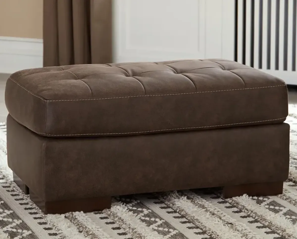 Ashley Maderla Walnut Ottoman