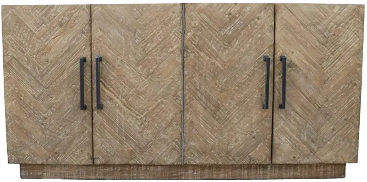 ANTIQUE NATURAL PENN SIDEBOARD