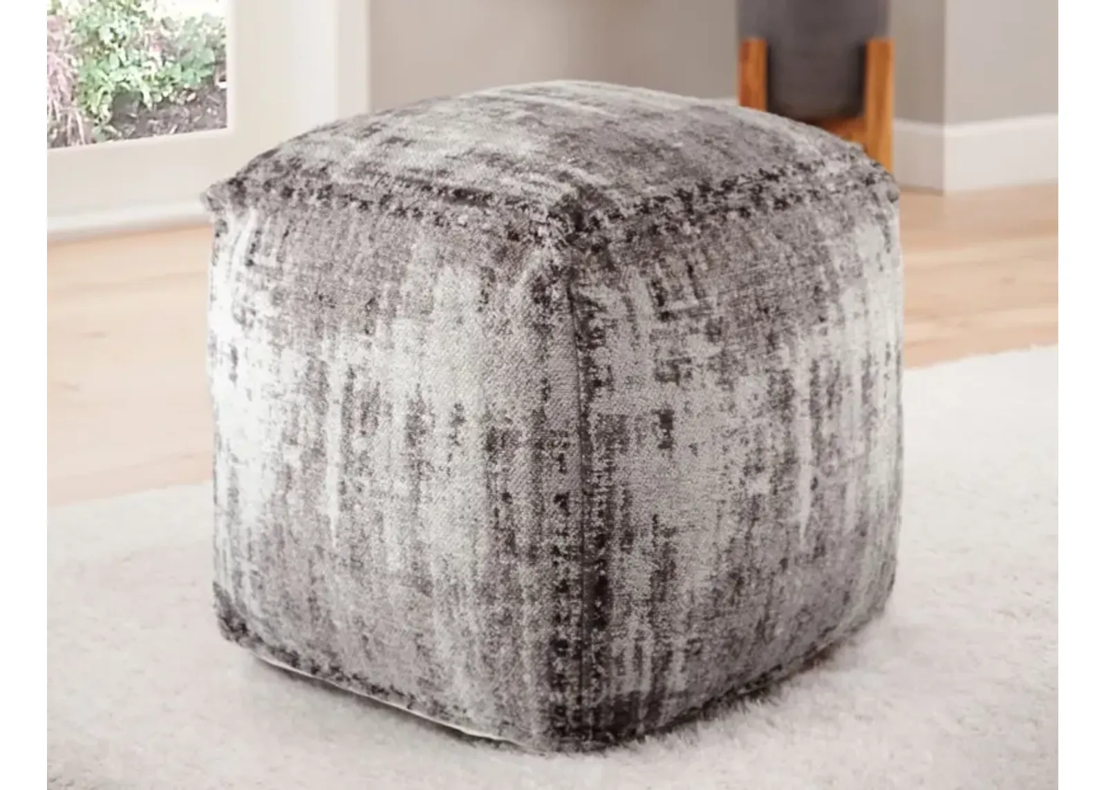 Steve Silver Hazel Handwoven Pouf