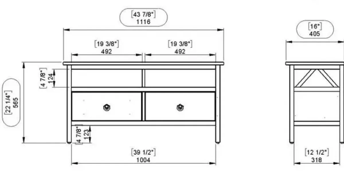 Linon Titian TV Stand