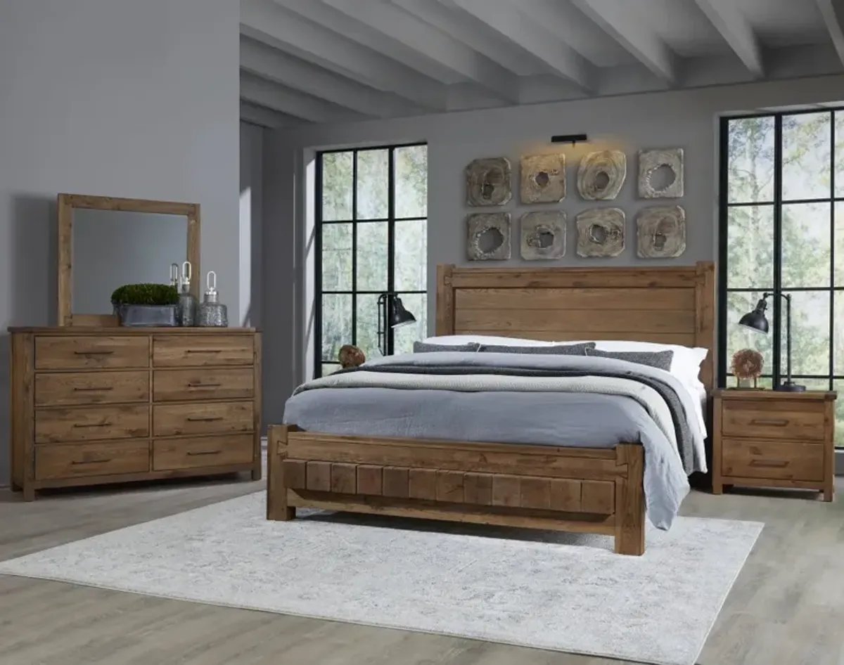 Vaughan-Bassett Dovetail Natural Dovetail Poster King Headboard