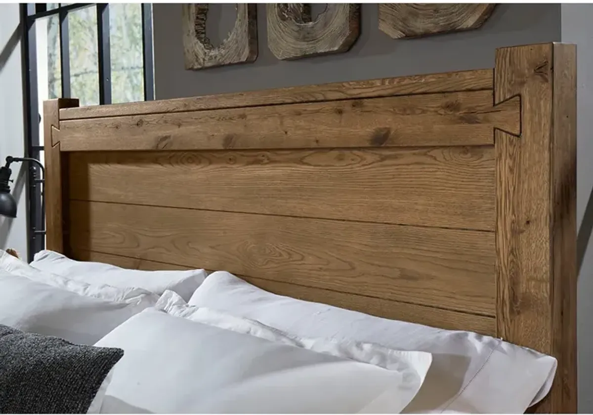 Vaughan-Bassett Dovetail Natural Dovetail Poster King Headboard