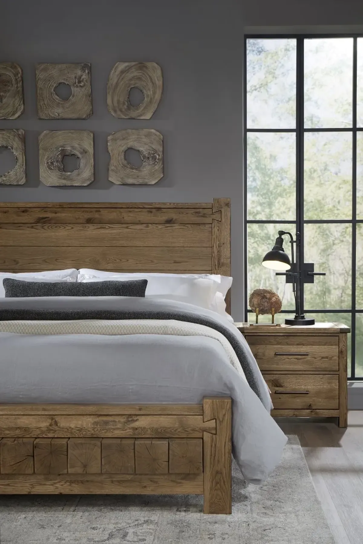 Vaughan-Bassett Dovetail Natural Dovetail Poster King Headboard