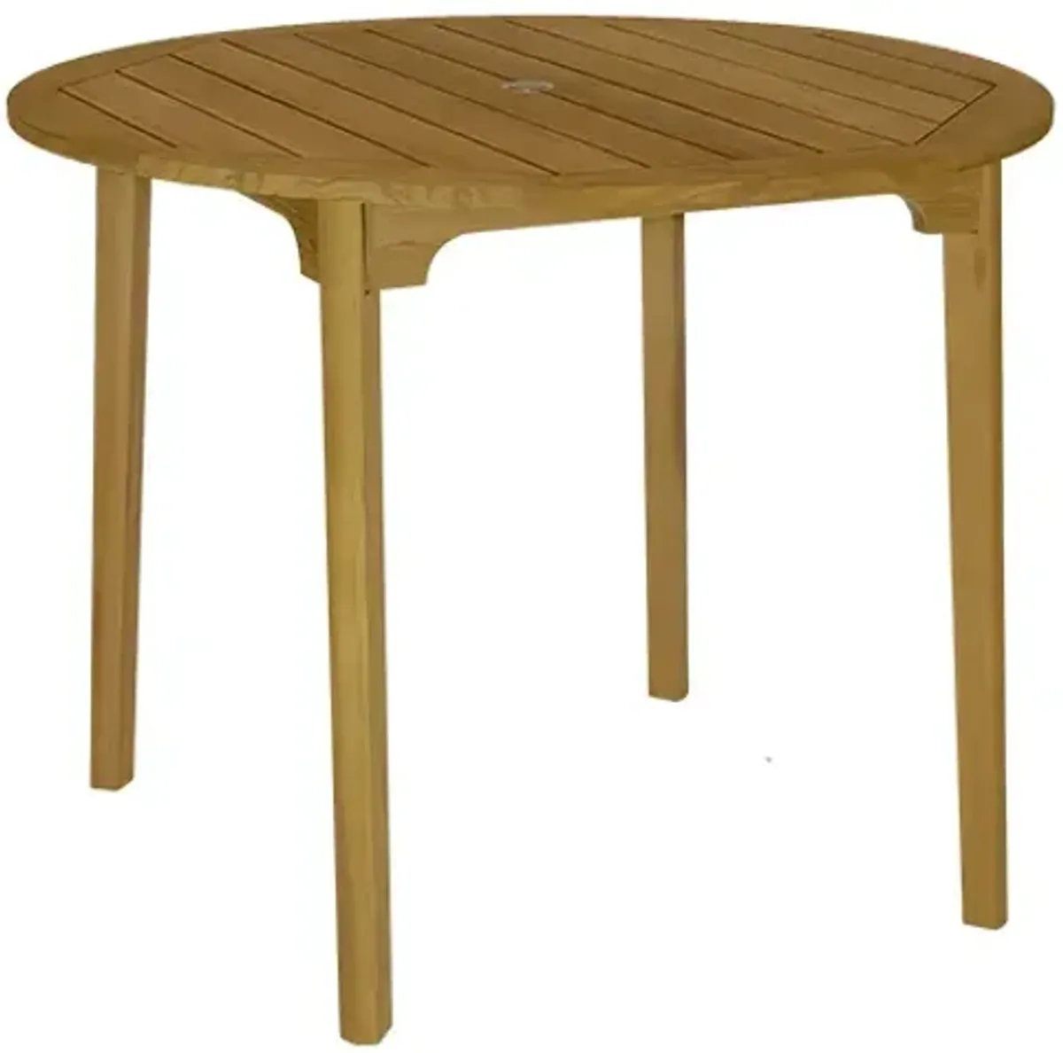 Royal Teak Admiral Outdoor Round Bar Table