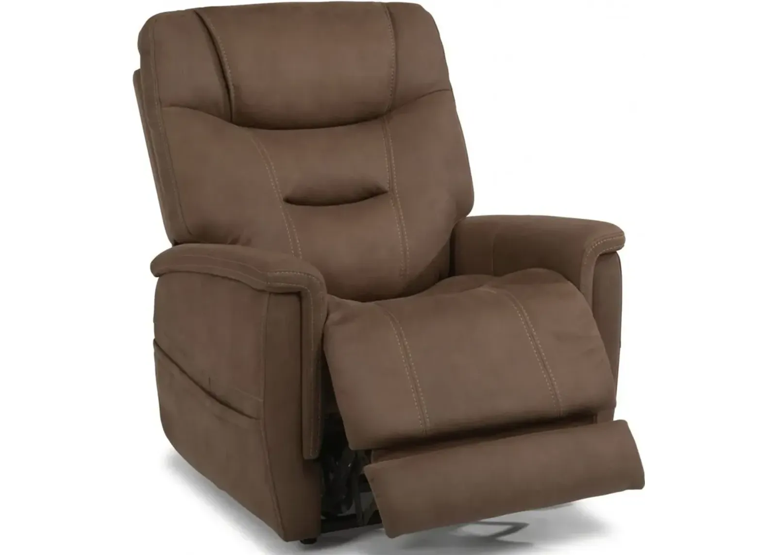 Flexsteel Shaw Brown Power Lift Recliner