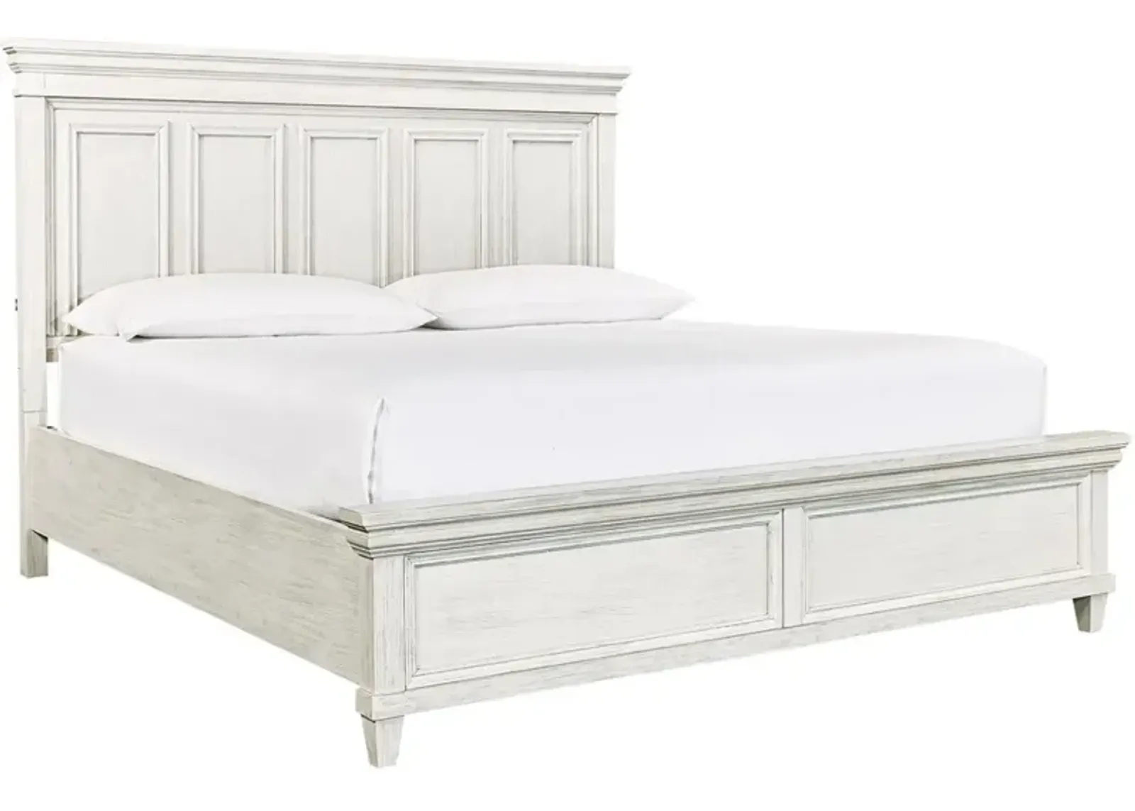 Aspenhome Caraway Aged Ivory King Panel Headboard