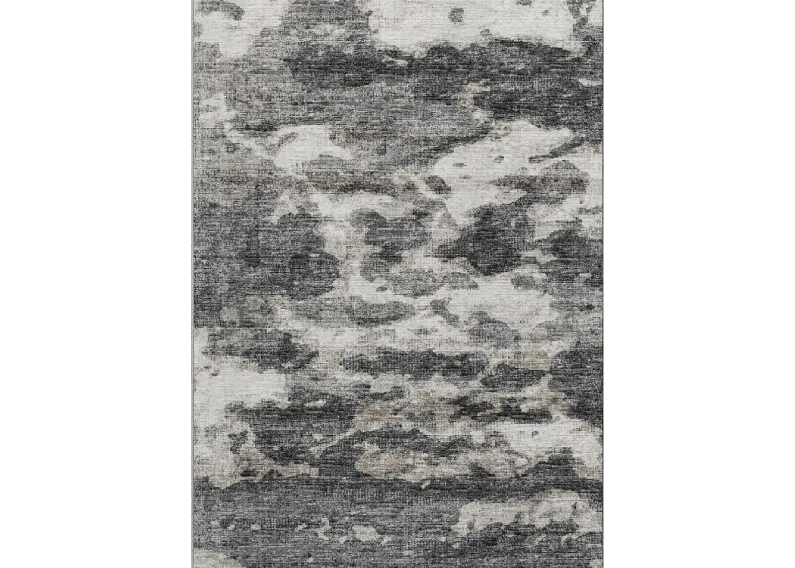 Camberley Cloudy Gray & Beige Abstract 5'X8' Area Rug