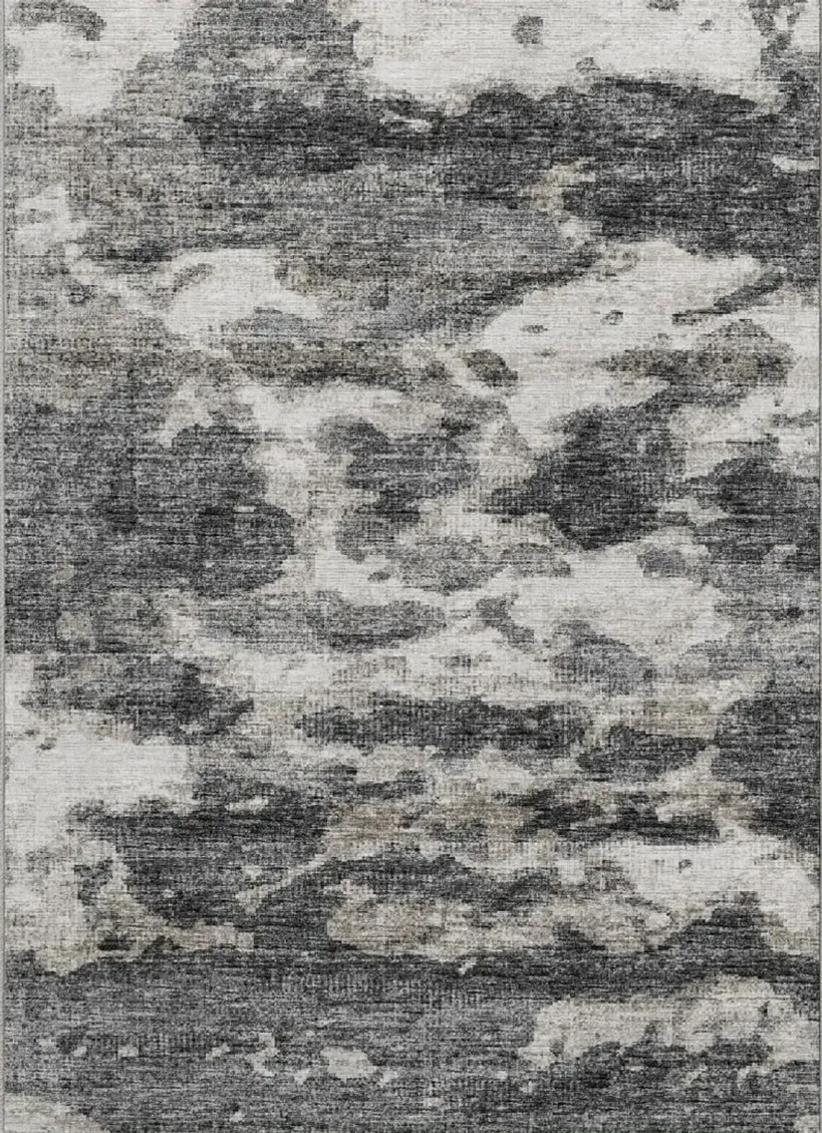 Camberley Cloudy Gray & Beige Abstract 5'X8' Area Rug