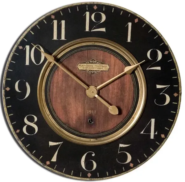 Uttermost Alexandre Martinot 23 Inch Clock