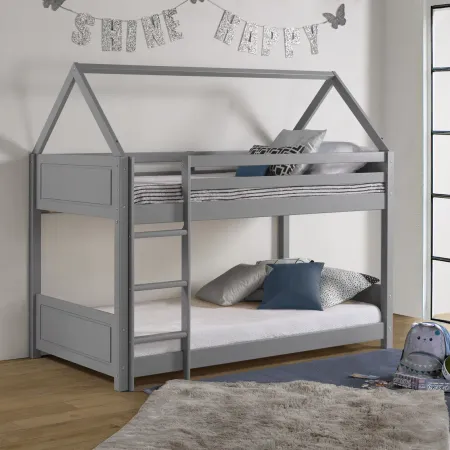 MAISON TWIN BUNK BED - GREY