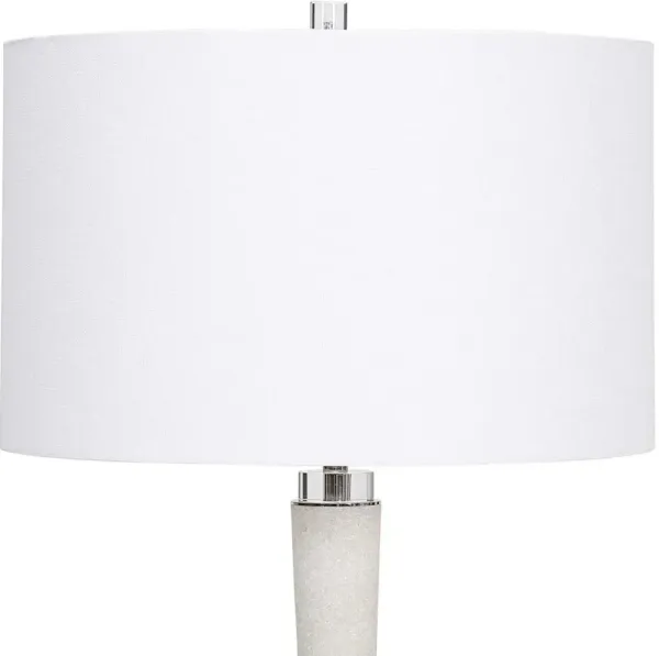 Uttermost Kently White Marble Table Lamp