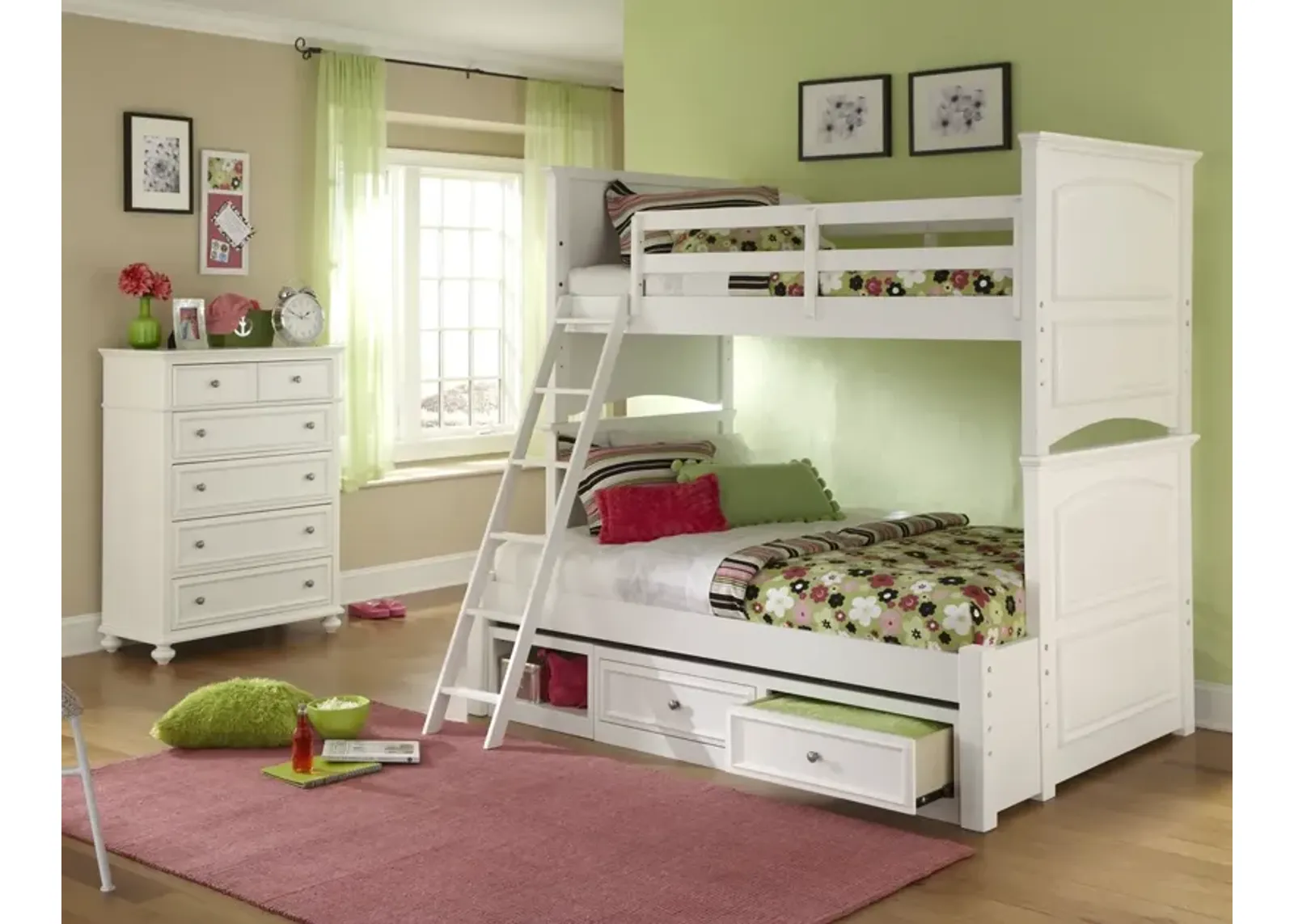 Legacy Classic Kids/Teens Madison Twin Over Full Bunk Bed