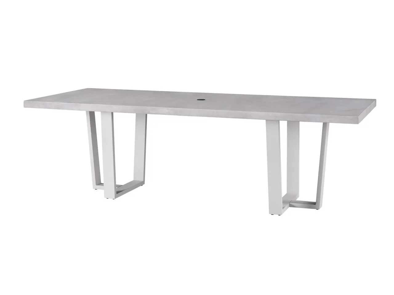 COASTAL LIVING OUTDOOR SOUTH BEACH CHALK/GRAY DINING TABLE