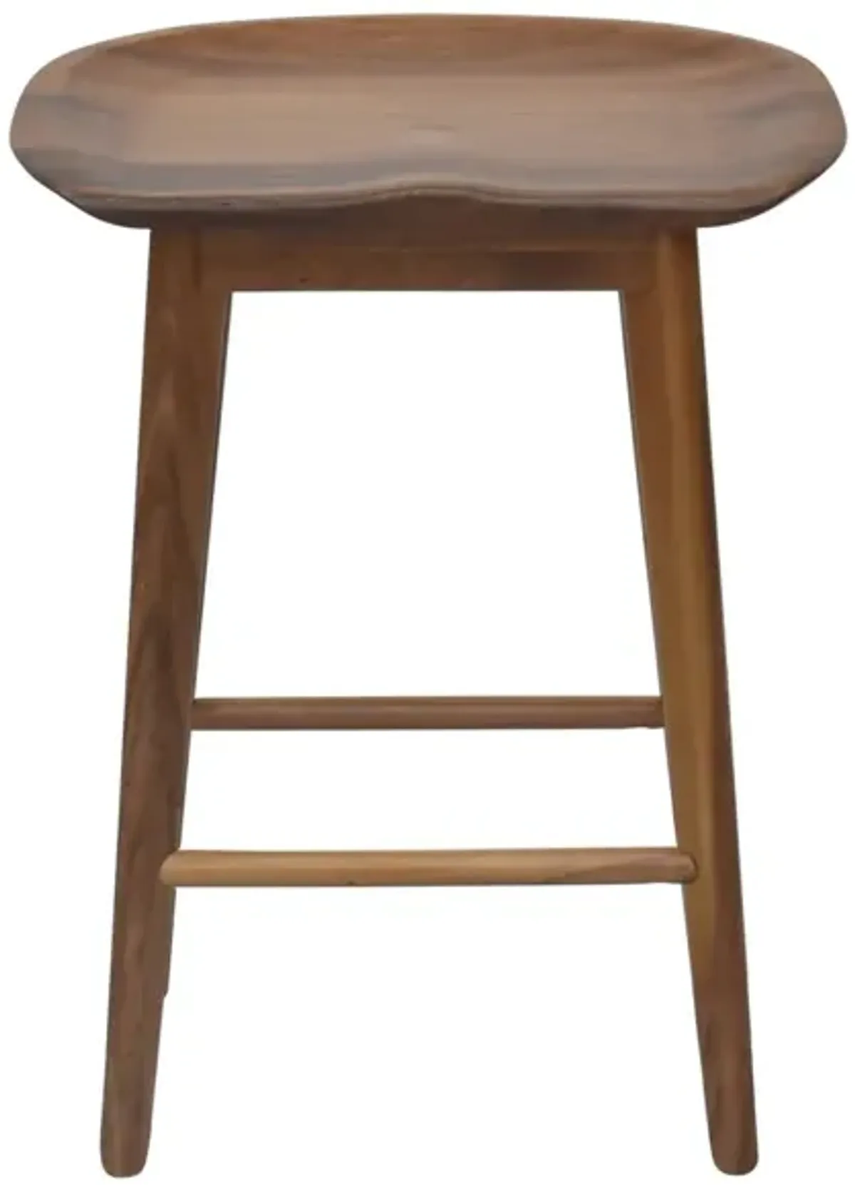 Steve Silver Hilton 24 Inch Backless Counter-Height Stool Natural