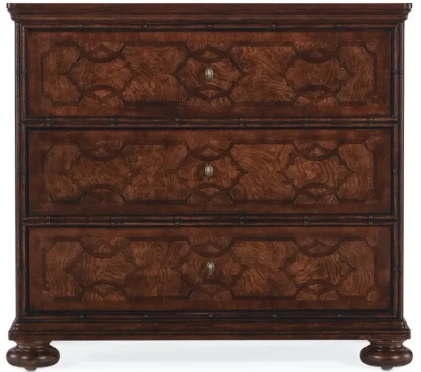 Hooker Furniture Charleston 3-Drawer Nightstand