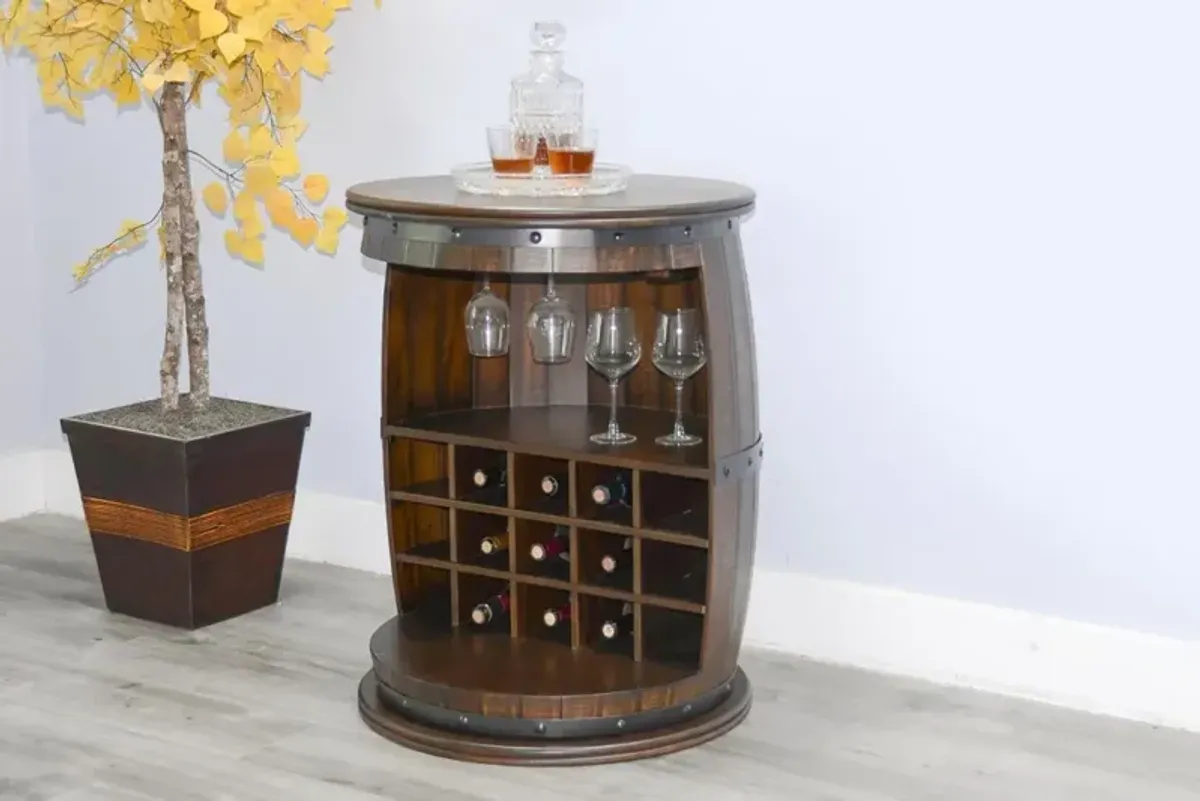 Sunny Designs Homestead Tobacco Leaf Wine Rack