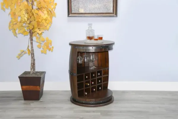 Sunny Designs Homestead Tobacco Leaf Wine Rack