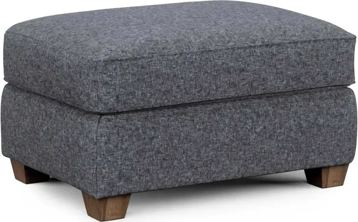 Flexsteel South Haven Indigo Ottoman